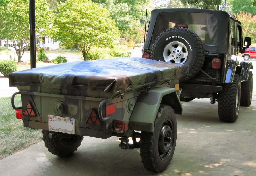Jeep tj trailer hitch bumper #5